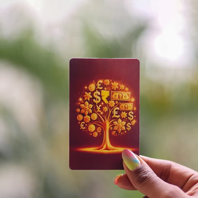 Money Tree Card - hover