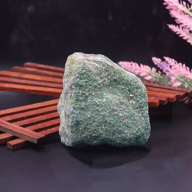 Rough Fuchsite Stone - hover