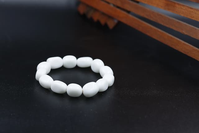 White Jasper Tumble Bracelet