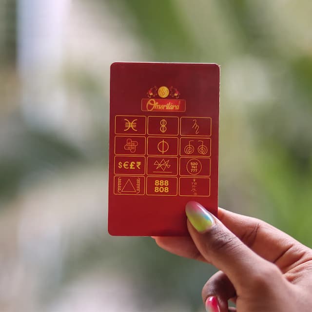 Money Symbol Card - hover